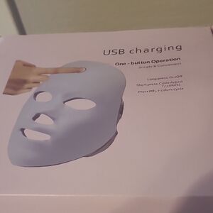 USB Charging LED Face Mask